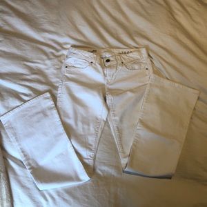 Gap Curvy White Flare Jeans